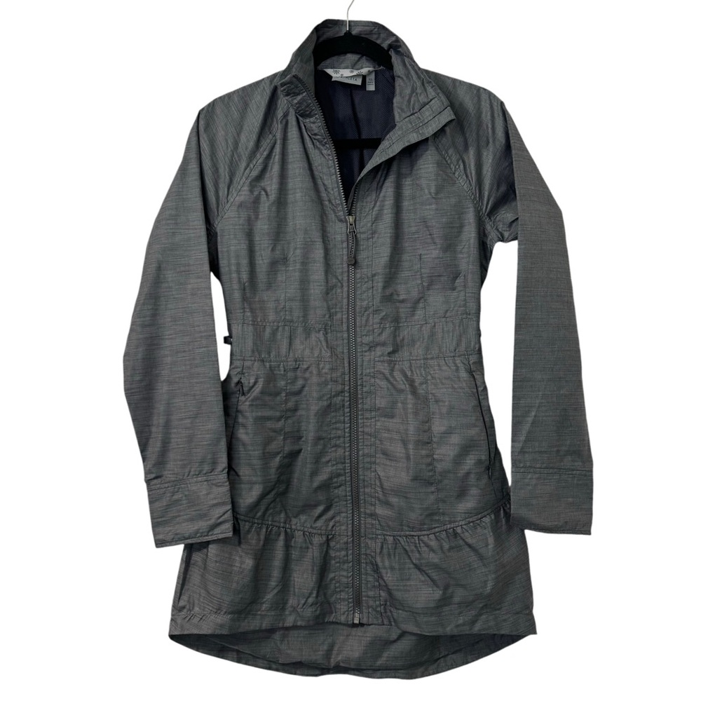 Athleta City Chic Water Resistant Windbreaker Jacket Size XS‎ Minimalist Modest